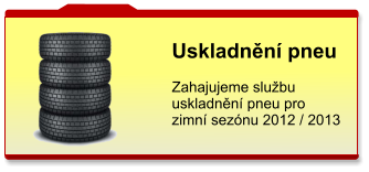 Uskladnění pneu