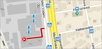 Větší mapa